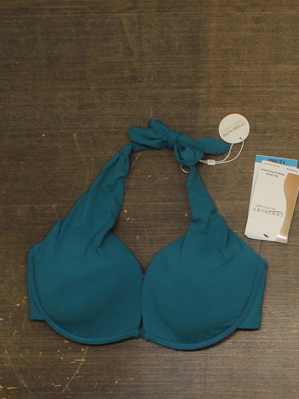 Coco Reef Blue Contours By Coco Reef Underwire Push Up Bikini Swim 12